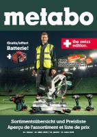 Metabo Sortimentsuebersicht Januar 2026