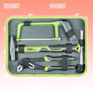 fortec Werkzeuge FT30053 126 Alu-Werkzeugkoffer ECO-LINE