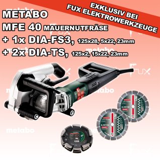 Metabo MFE 40 Mauernutfräse