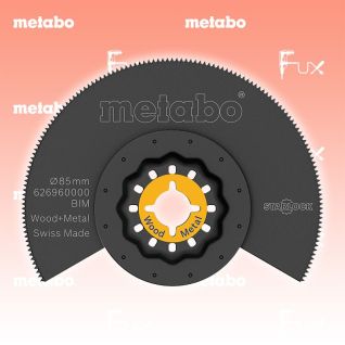 Metabo STARLOCK Sägeblatt für Holz/Metall Ø85 mm