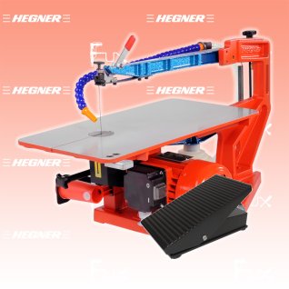 Hegner Multicut 2S Dekupiersäge mit Regelung über Fusspedal