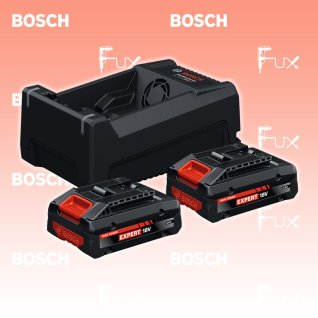 Bosch Expert 2x EXBA18V-40 + GAL 12V/18V-80 Starter-Set