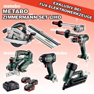 Metabo Zimmermann SET  9 LiHD