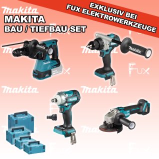 Makita Bau / Tiefbau Set 3 SOLO