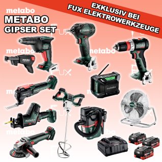 Metabo Gipser Set  2