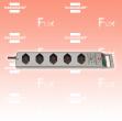 Super-Solid Steckdosenleiste 5-fach