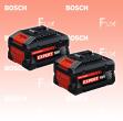 2x EXBA18V-80 Akkupack